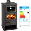 Poêle PRITY FM 12,1 kW - Four intégré - Chauffage & cuisson