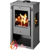 Poêle à bois V05 Vision   716 kW  Design moderne et haute efficacité t...
