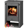 Poêle à bois V05 Verona - 915 kW  Puissance élevée et style élégant po...