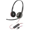 Polycom PLANTRONICS Blackwire C3220 Black casque USB-A - 2 écouteurs