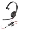 Poly Blackwire C5210 USB-A - 5200 Series - micro-casque - sur-oreille - filaire - USB, jack 3,5mm