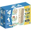 Grasshopper 4-in-1 Houten Garden Games Kubb/domino/jenga