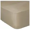 LOVELY HOME Drap Housse 100% coton 180x200x30 cm beige