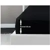 LOVELY HOME Drap Housse 100% coton 140x190x30 cm noir