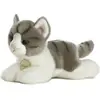 Aurora chat en peluche Mini Yoni gris/blanc 20 cm