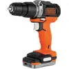 Logilink Black & Decker Perceuse à percussion sans fil 12V USB - BDCHD12S1-XJ