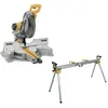 DeWALT Scie circulaire à onglets incl. piètement DE7023 - DWS780KIT