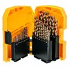 DEWALT DT4957-QZ Coffret de Foret HSS-Co, Jaune/noir, Set de 29 Pièces