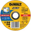Disque à tronçonner l'inox extreme - DEWALT - DT43906-QZ - 125 x 1.6 mm