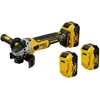 DeWalt Meuleuse d'angle DEWALT DCG405P3 125 mm 18 V (3 x 5ah)