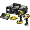 Perceuse à percussion sans fil Dewalt 18V / 2Ah DCK2062D2T-QW - Marque...