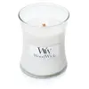 WoodWick, Bougie parfumée, White Tea & Jasmin (85 g)