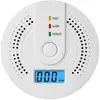 PRUMYA Detecteur monoxyde carbone, Détecteur UL2034, Affichage LED, 000 à 999 ppm, Alarme à décibels élevés, détecteur monoxyde de carbone