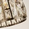 Searchlight BIJOU Pendel Hanglamp Kristal Messing