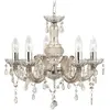 Searchlight Marie Therese - Kroonluchter - 5 lichts - Bruin