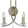 Zitmaxx Wonen Searchlight Ascona - Wandlamp - 2 lichts - Brons