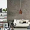 Searchlight Vibrant - Hanglamp -  12 cm - Donkerkoper