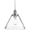 Searchlight PYRAMID - Hanglamp - 1 lichts - Chroom
