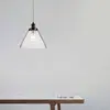 Searchlight PYRAMID - Hanglamp - 1 lichts - Mat Zwart