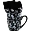 Pyramid Harry Potter Ensemble tasse et chaussettes, Tasse, Blanc, Noir