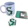 PYRAMID INTERNATIONAL Coffret cadeau Harry Potter - Tasse, Sous-verre et Porte-clés Serpentard