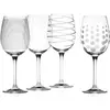Mikasa Cheers Set De Verres À Vin Blanc En Cristal, 4 Pièces, 450Ml