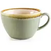 Olympia Kiln Cappuccino Kop Mosgroen 34cl ( Set van 6 )