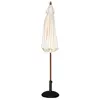 Parasol de terrasse écru professionnel à  poulie diamètre 3 m - Bolero