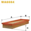 Wix Filtre A Air Wix Wa6684