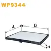 Filtre d'habitacle wix wp9344
