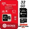 Carte Mémoire Micro-SD 32 go SDHC/SDXC - ISONIX - Class 10