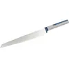 Tasty Couteau à pain dentelé de 20 cm, avec acier japonais, couteau à pain tranchant, lame dentelée, couteau de cuisine, manche ergonomique, lame en acier inoxydable, dimensions : 35,5 x 3,5 cm,