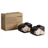 Xerox - pack de 2 - cyan - originale - cartouche de toner