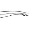 Trico Balai D'Essuie-Glace Standard Arriere 250mm