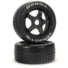 Arrma DBoots Hoons 42/100 2.9 Pneu de courroie pré-monté, hexagonal, 5 rayons (2) Argenté 17 mm