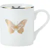 Mok, Beker, 0.28 L, Vlinder, Wit, Porselein - Mikasa