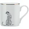 Mok, Beker, 0.28 L, Cheetah, Wit, Porselein - Mikasa
