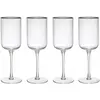 Mikasa Sorrento 4-delige kristallen rode wijnglazen set, 450ml