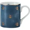 Mok, Beker, 0.28 L, Bijen, Blauw, Porselein - Mikasa