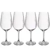 Rode Wijnglazen, Set van 4 Stuks, 0.6 L, Loodvrij Glas - Mikasa | Treviso