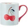Mok, Beker, 0.28 L, Kersen, Blauw, Porselein - Mikasa
