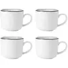 Mikasa Limestone Porcelain Mug 360ml Set - 4 pcs - White