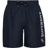 Superdry Short W2-Swim pour homme, bleu foncé, S