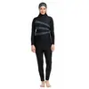 Zoggs Meelup Modesty Suit Maillot de Bain Femme, Noir/Gris, 38