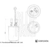 Blue Print Filtre à carburant pour MG: MG ZS (Ref: ADBP230058)