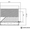 Luchtfilter ADBP220036 Blue Print