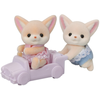 Sylvanian Families 5697 tweeling woestijn vos-fluweelzachte speelfiguren
