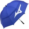 Mizuno Tour 55 inch Twin Canopy Staff Golfparaplu - Blauw Wit
