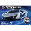 Airfix J6028 QUICKBUILD Mclaren P1 - Wit - Sport auto Plastic Modelbou...