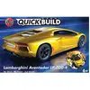 Airfix QUICKBUILD Lamborghini Aventador Kit de modélisme, jaune